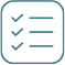 icon scale checklist